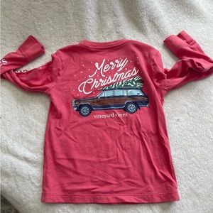 Little Boys Size 4T Merry Christmas Long sleeve T